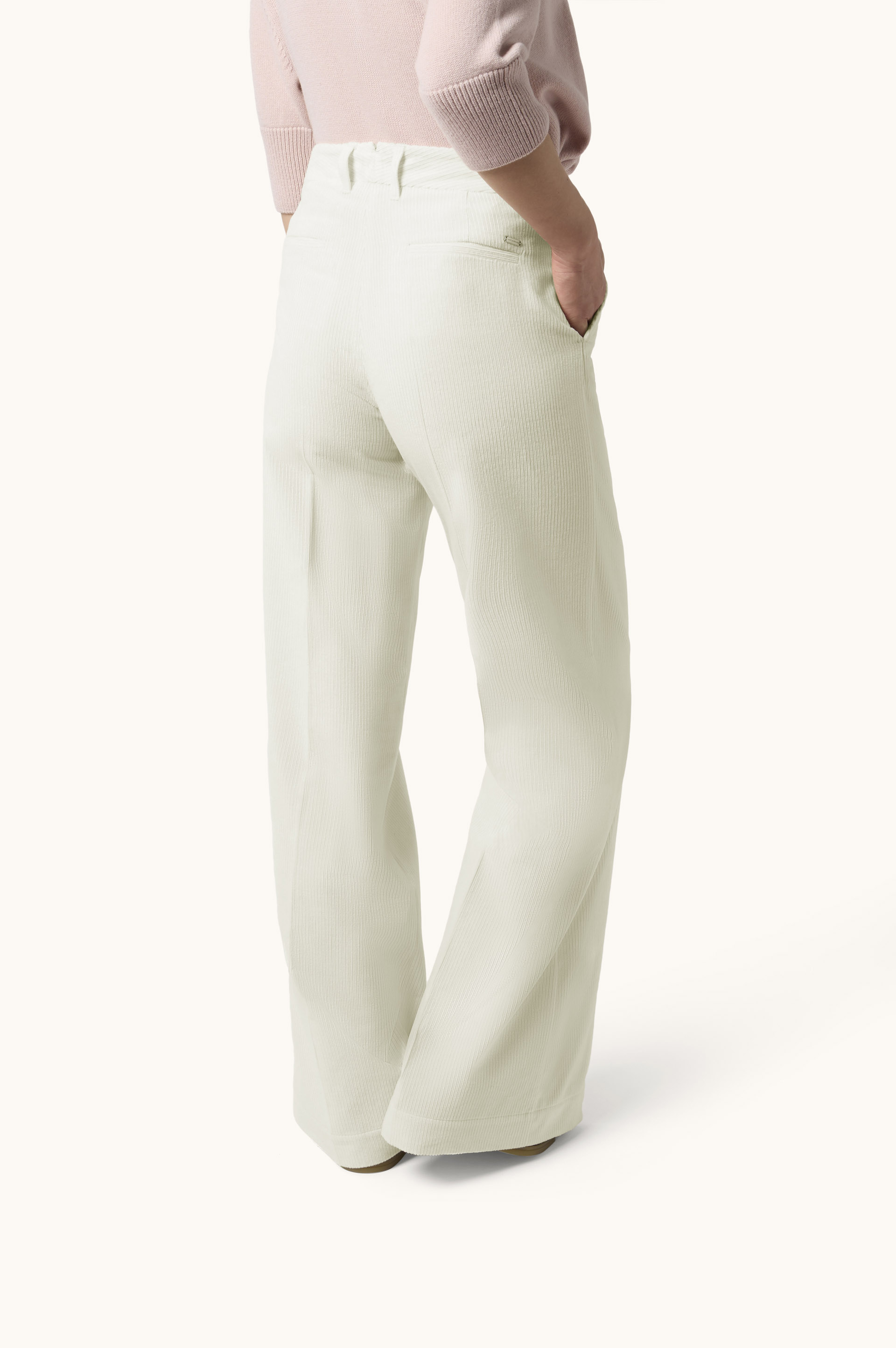 Velvet Palazzo Trousers image number 3