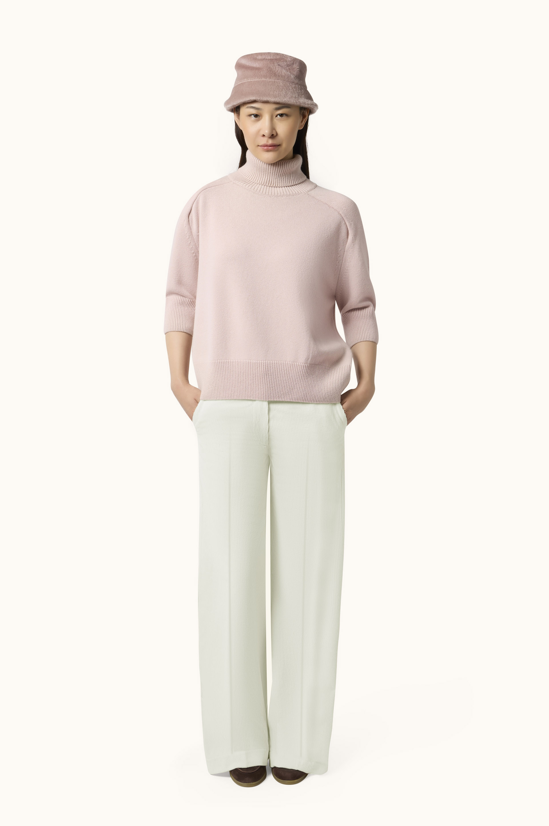 Velvet Palazzo Trousers image number 2