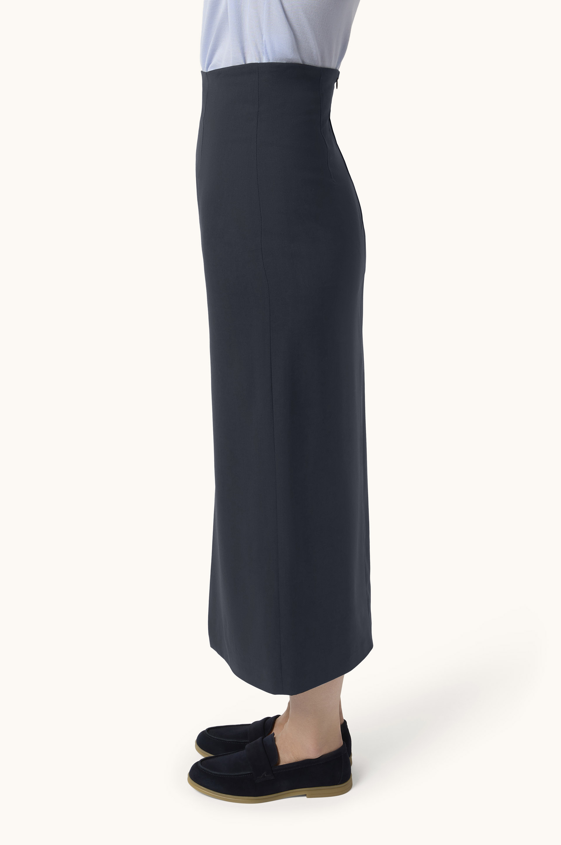 Tech Wool Pencil Skirt image number 5