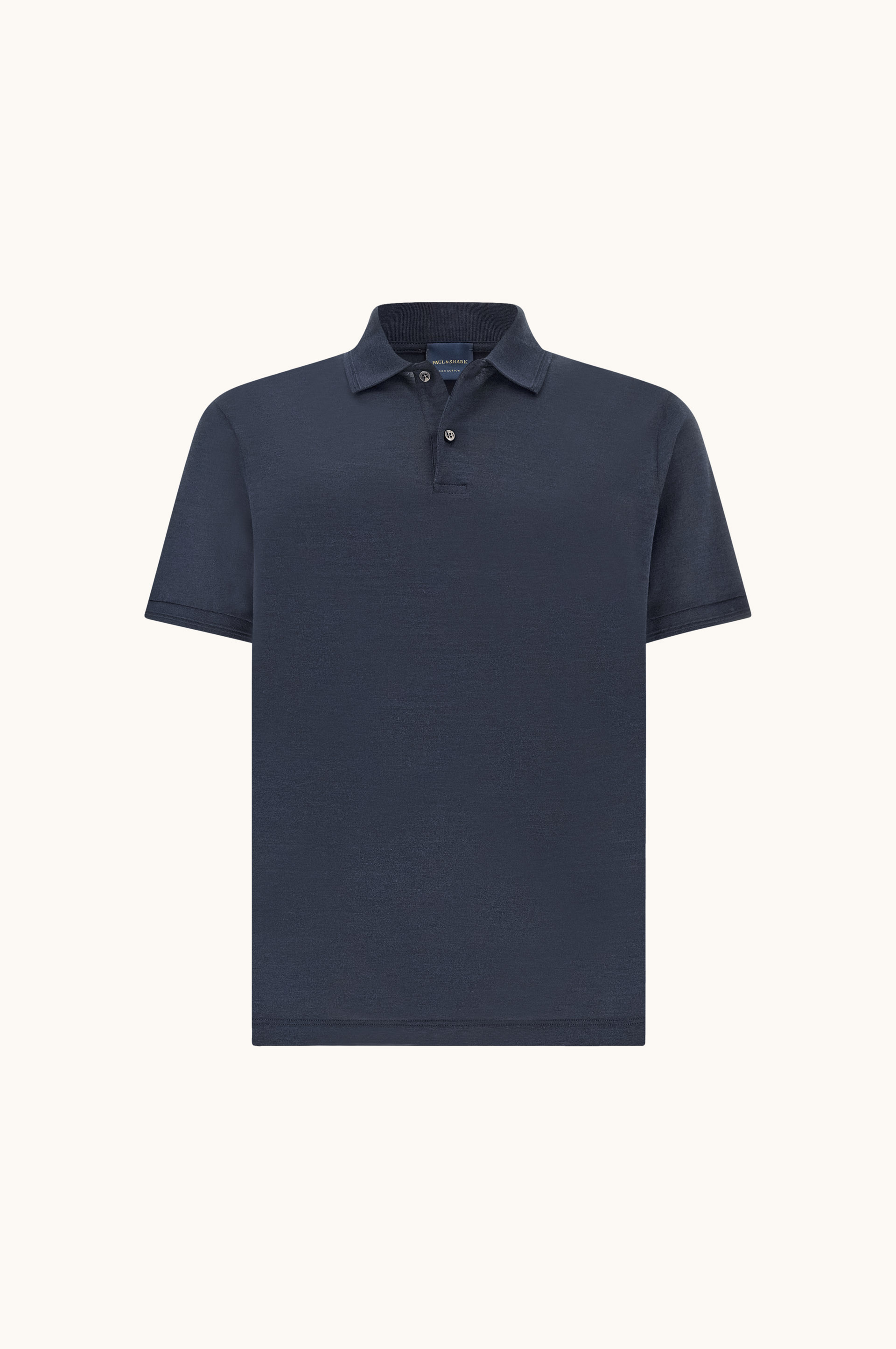 Cotton and silk polo image number 1