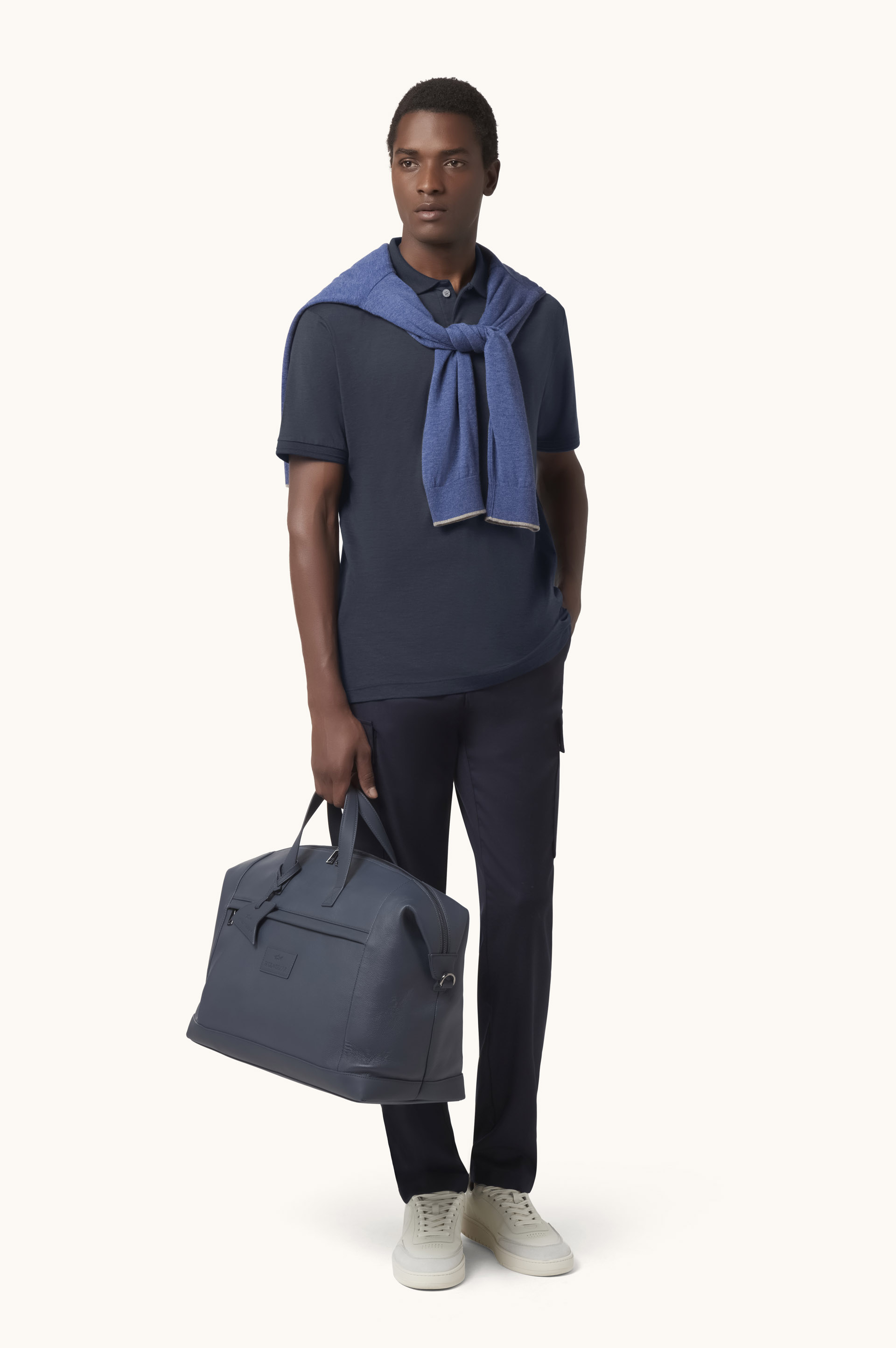 Cotton and silk polo image number 2