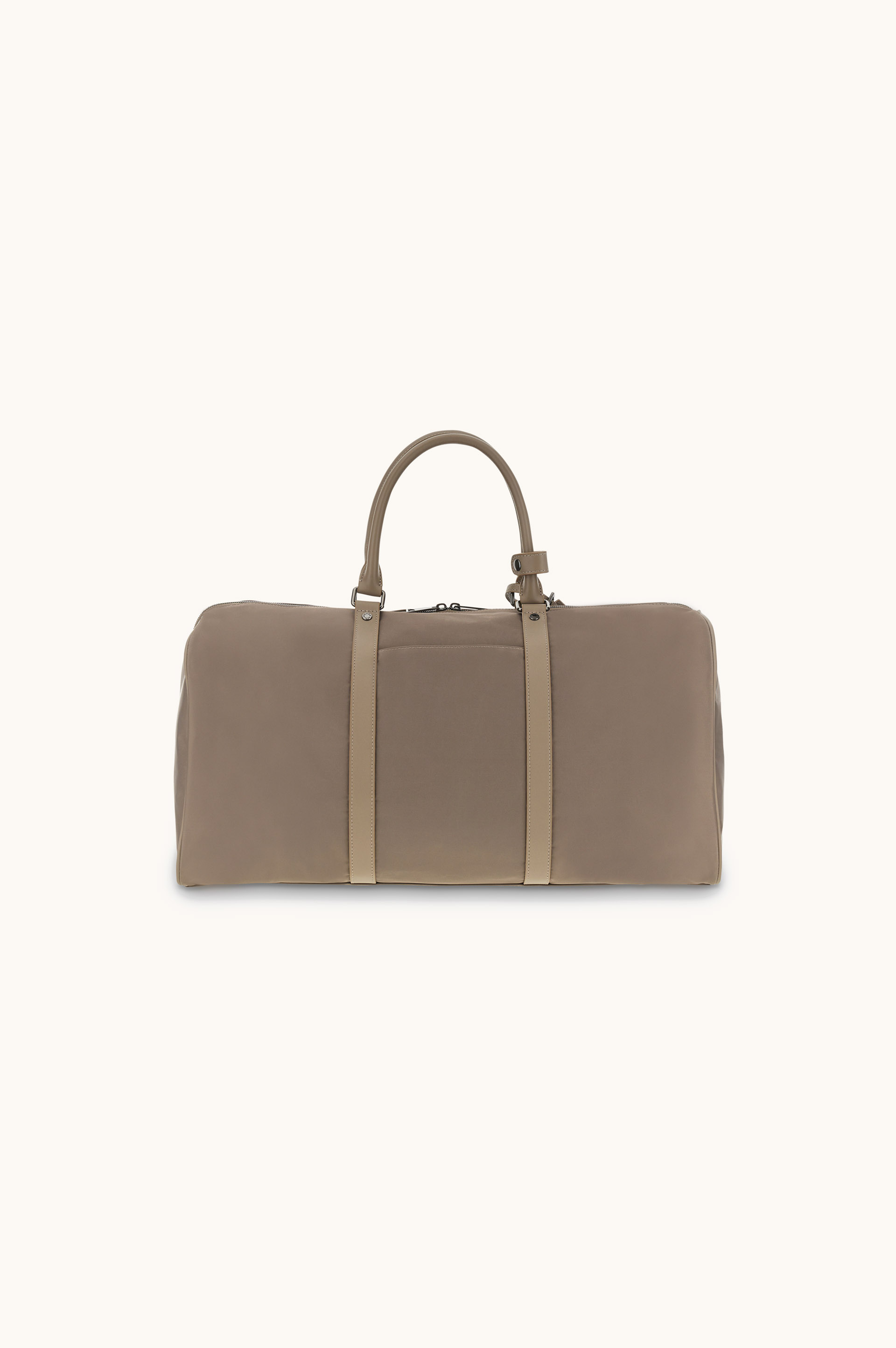 Sac de voyage Milano en nylon avec finitions en cuir image number 1