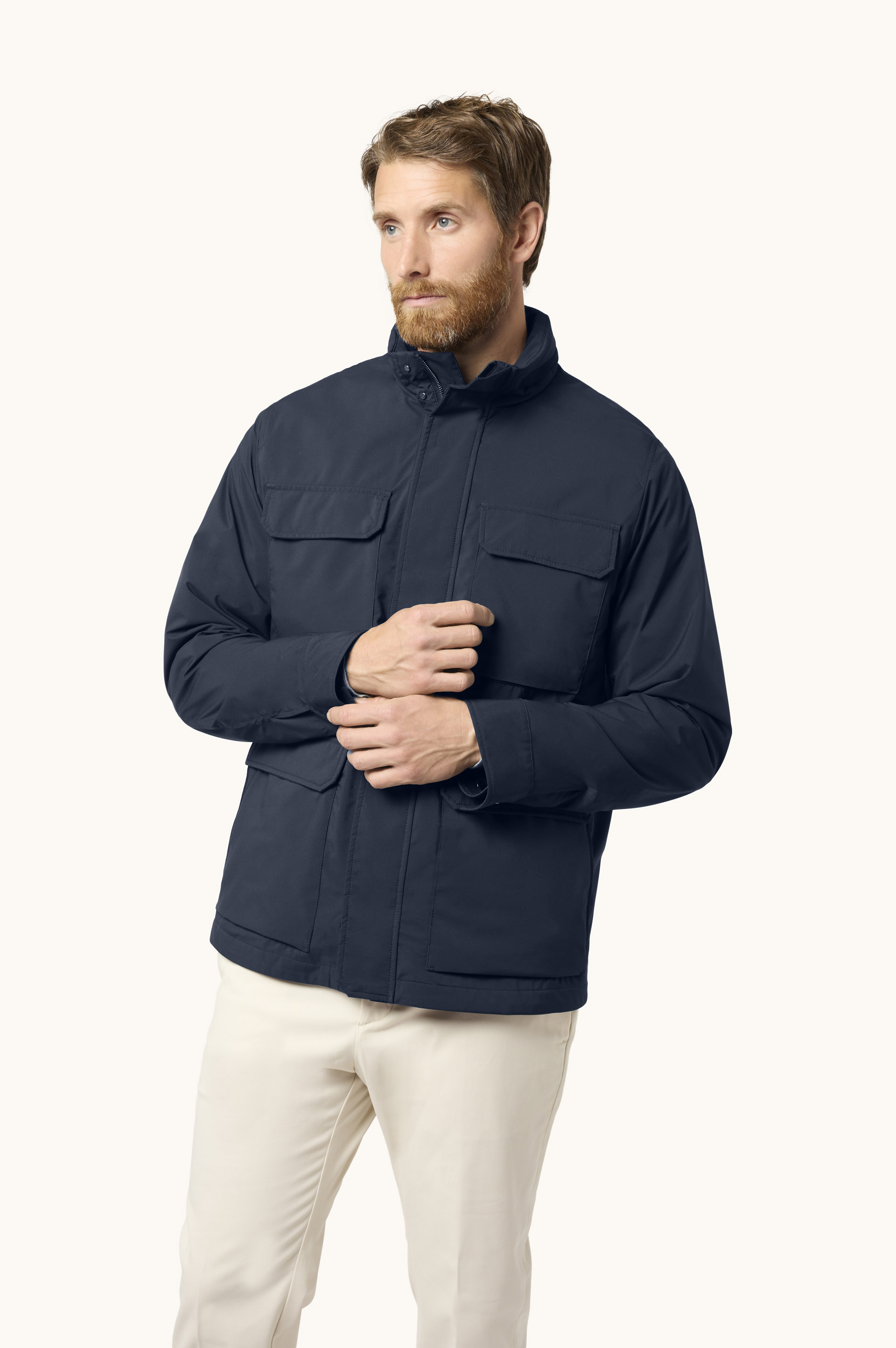Typhoon&reg; Platinum Field Jacket with Suede Details image number 0