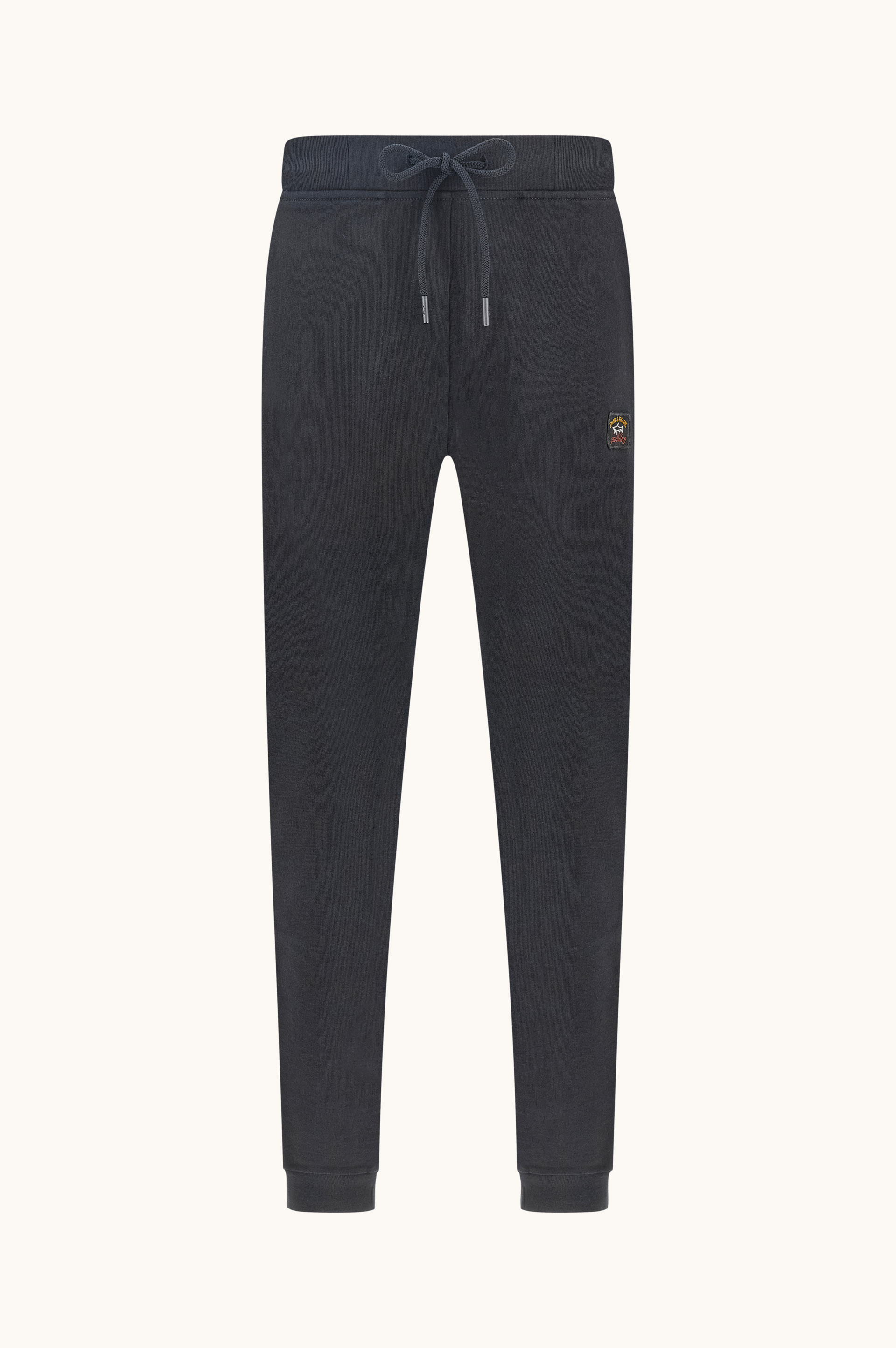 Pantalon de sport en coton avec badge iconique image number 0