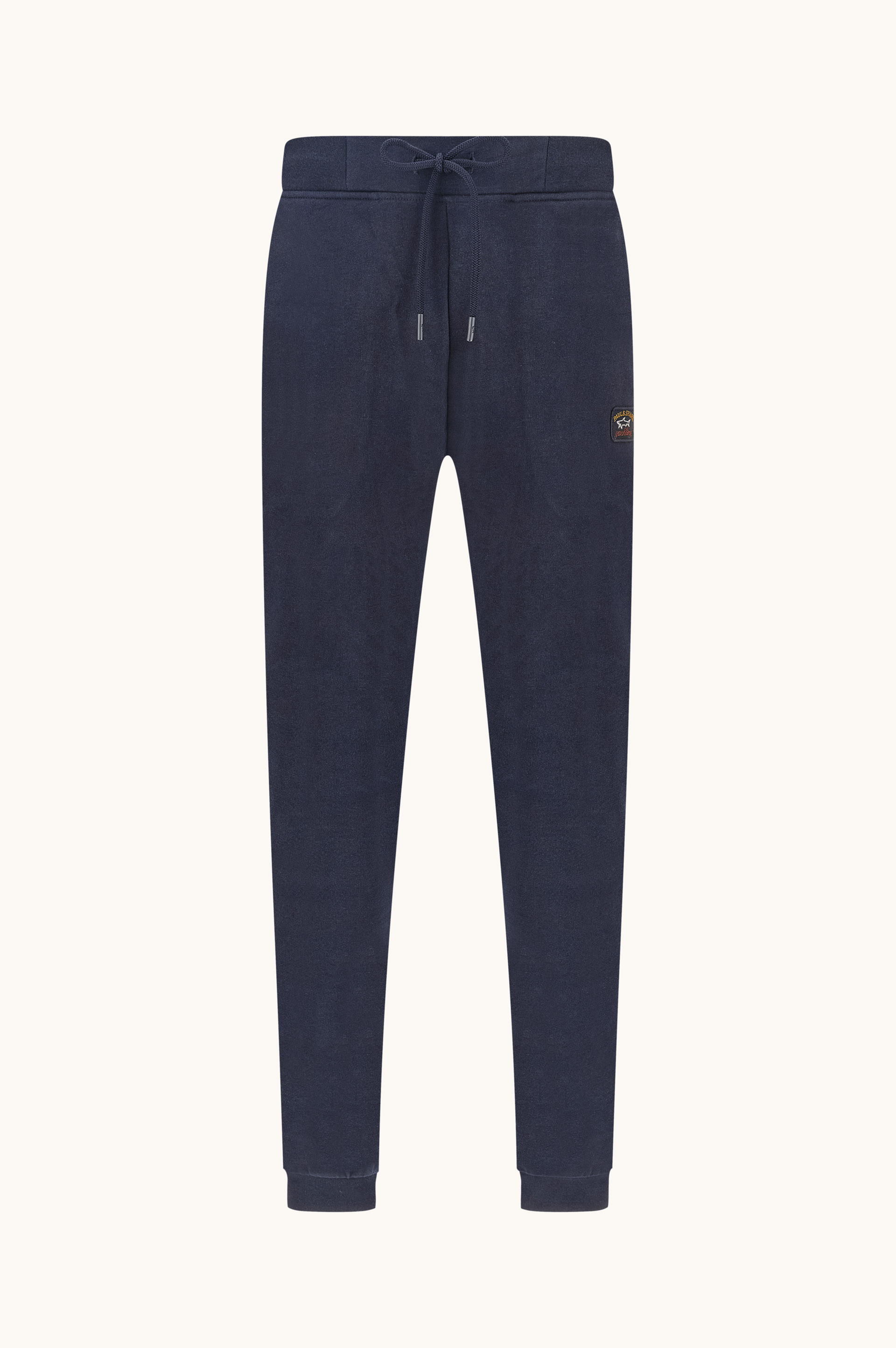Pantalon de sport en coton avec badge iconique image number 0