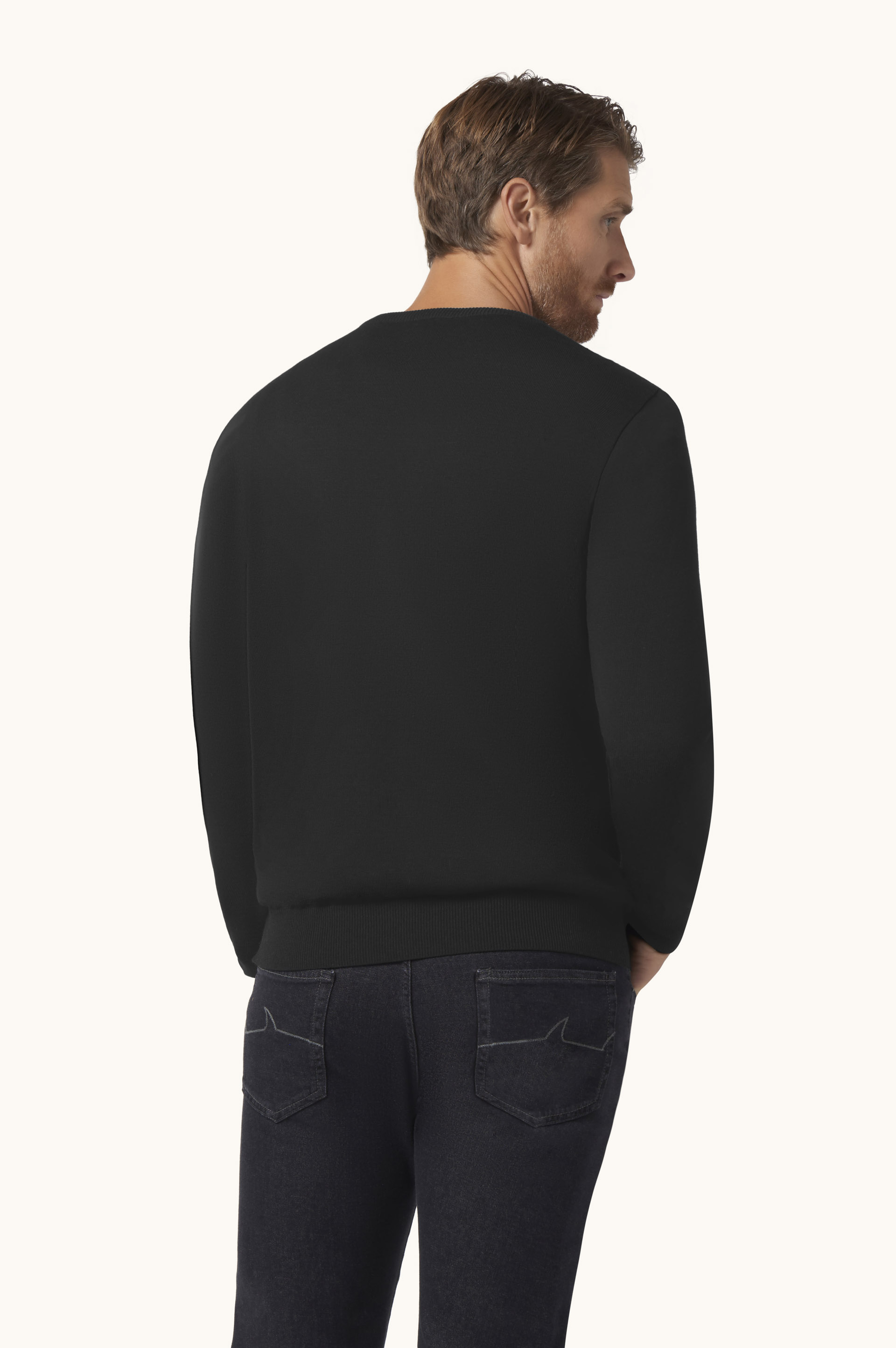 Pull col V en laine Merino Cool Touch 4.0 image number 3