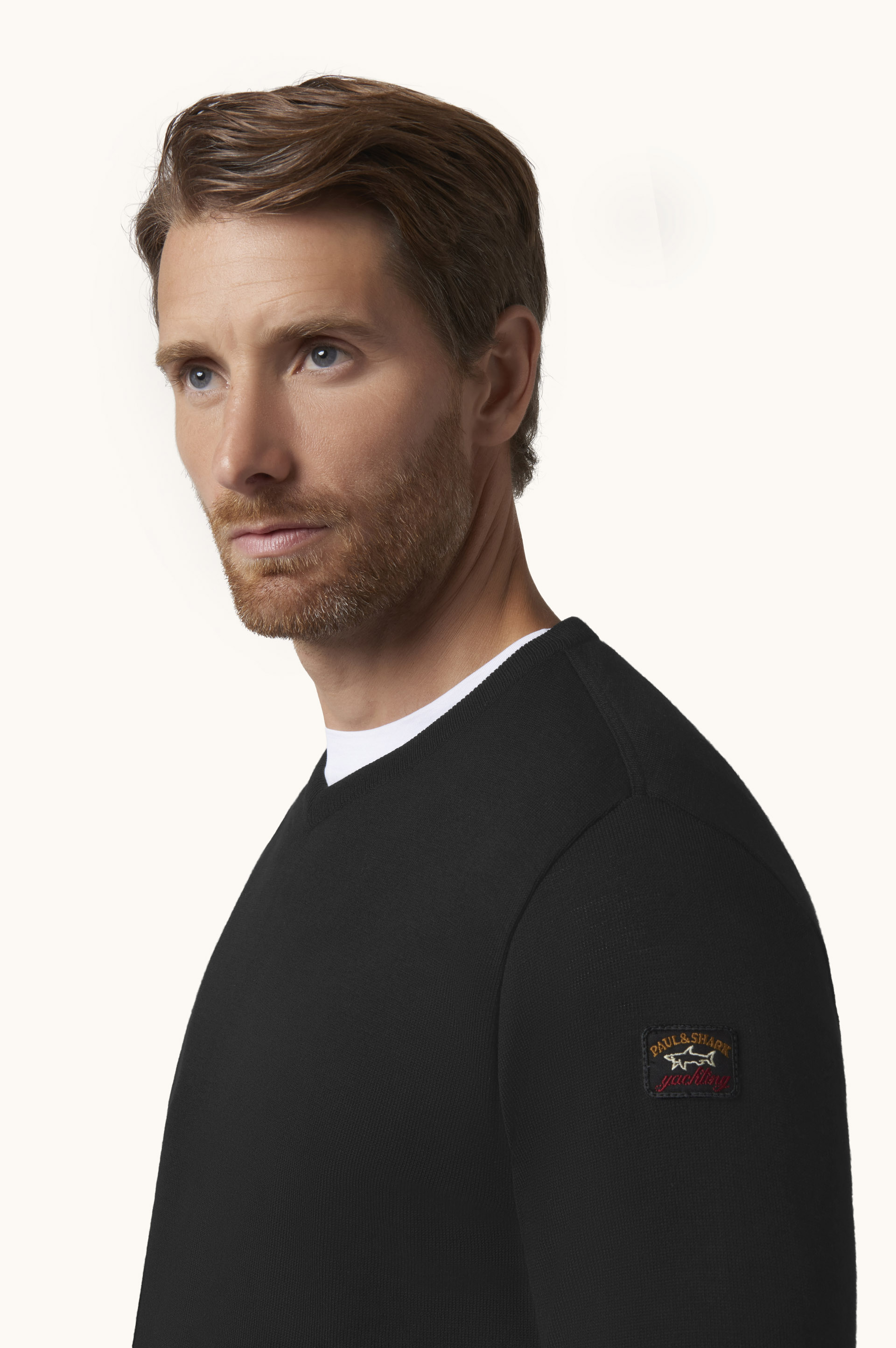Pull col V en laine Merino Cool Touch 4.0 image number 4