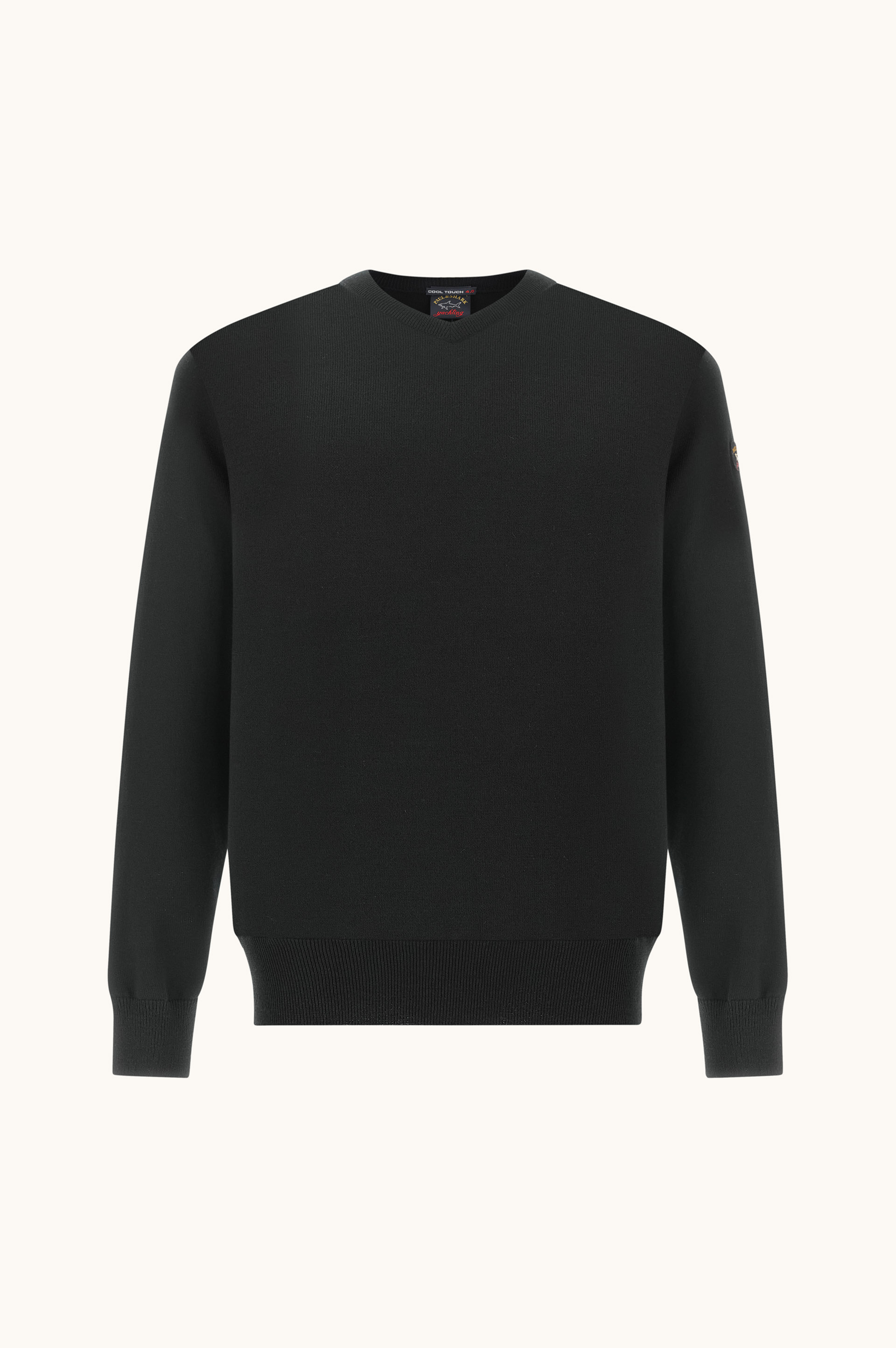 Pull col V en laine Merino Cool Touch 4.0 image number 1
