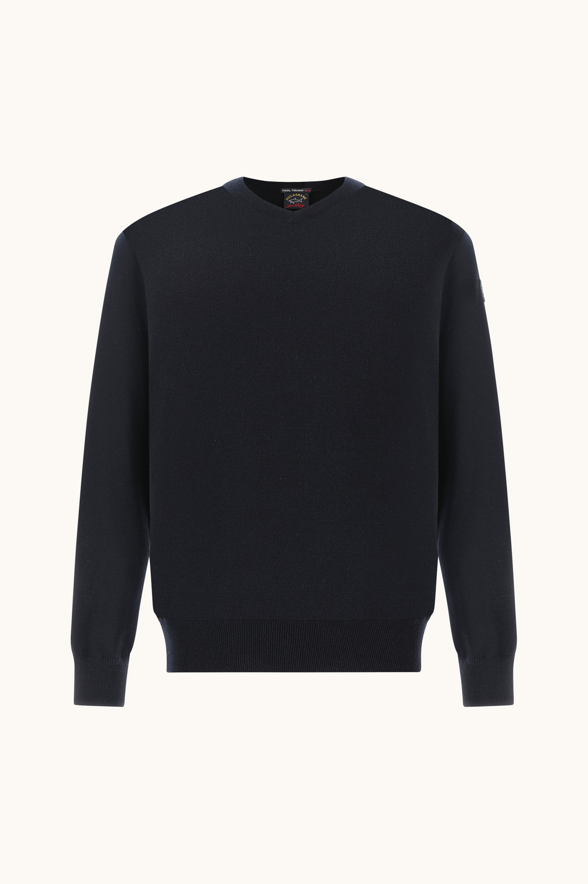 Pull col V en laine Merino Cool Touch 4.0 image number 1