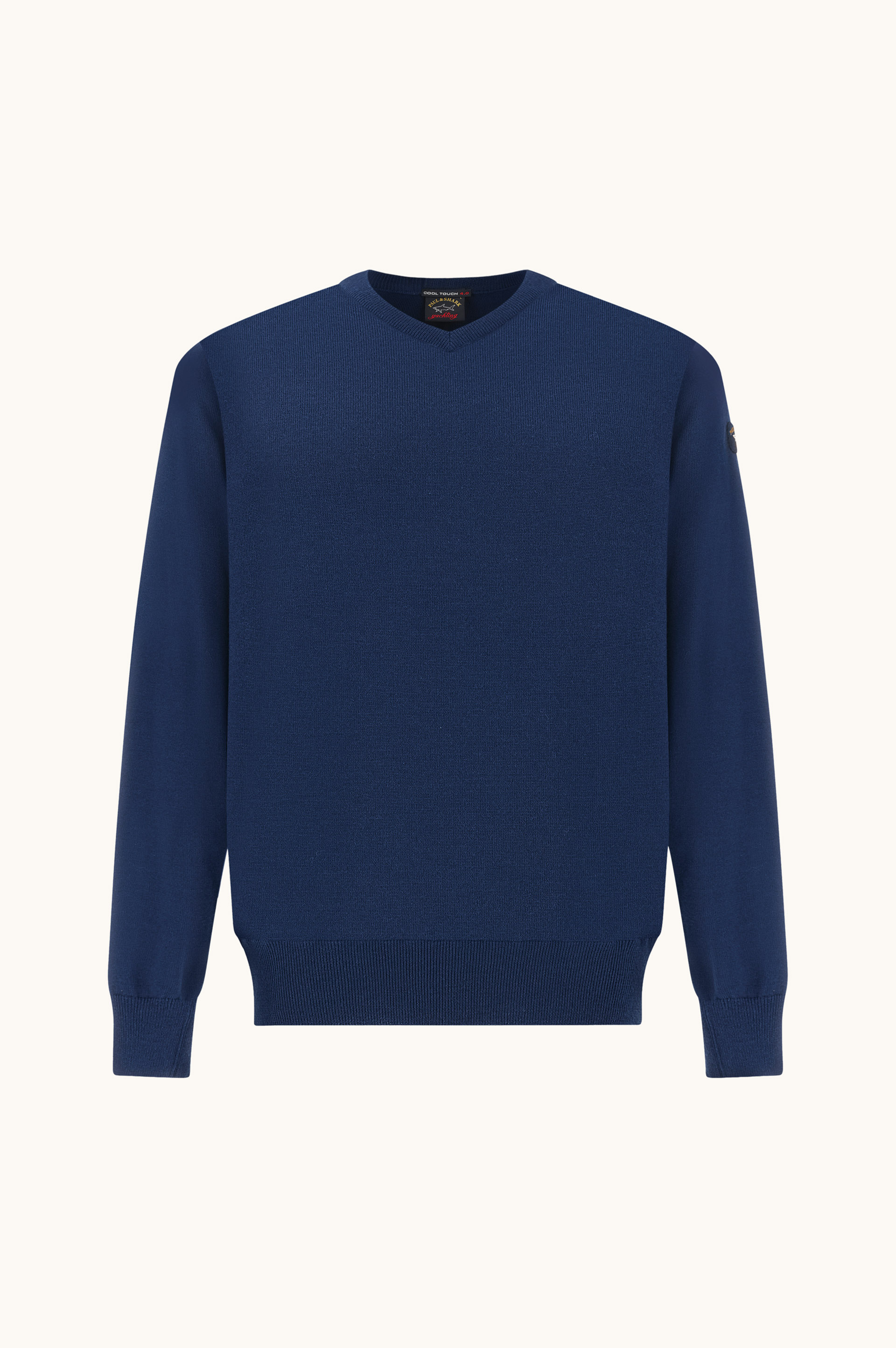 Pull col V en laine Merino Cool Touch 4.0 image number 1