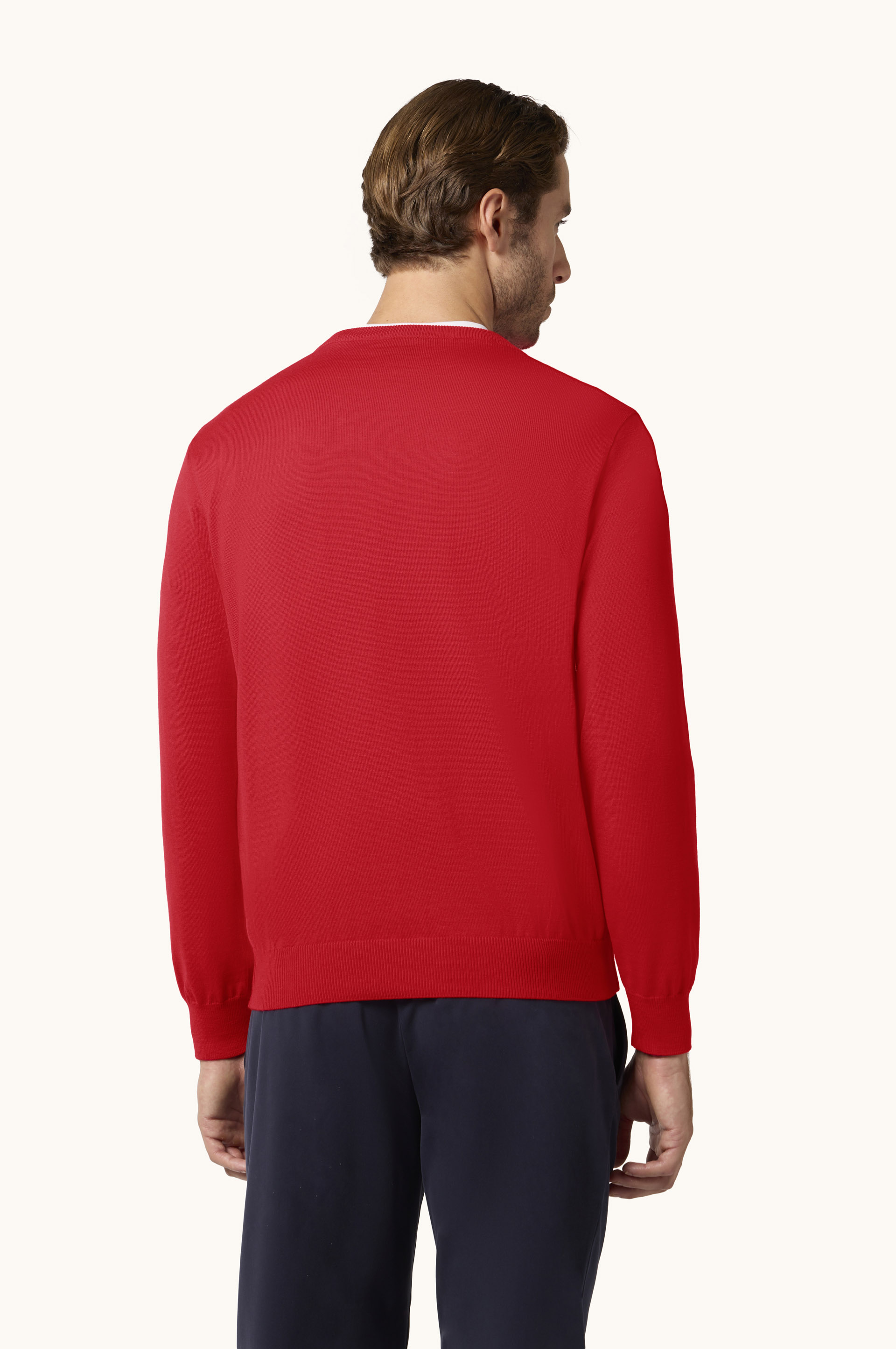 Pull col V en laine Merino Cool Touch 4.0 image number 2