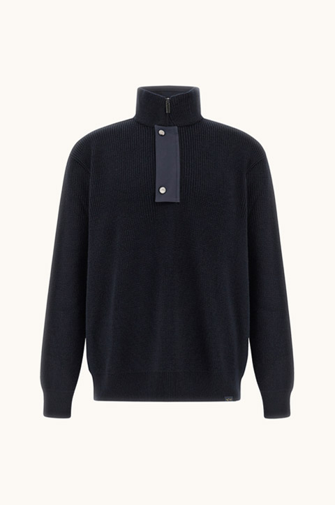 Tech Wool Half-Zip Sweater with Typhoon&reg; Details