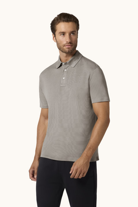 X-Soft Interlock cotton polo shirt