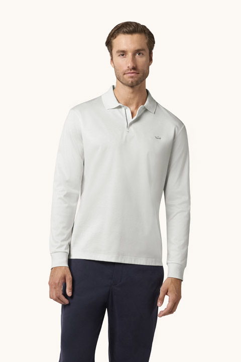 Aqua Touch cotton polo shirt