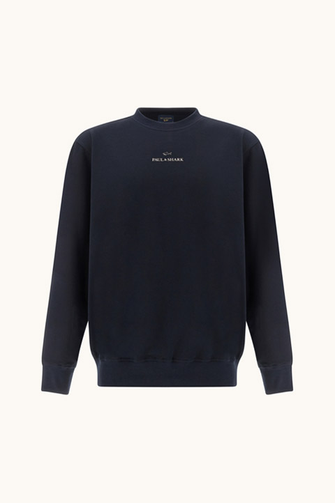 X-Soft cotton sweatshirt with logo print