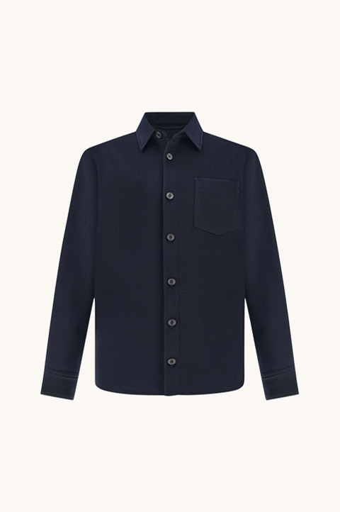 Tribeca overshirt in cashmere