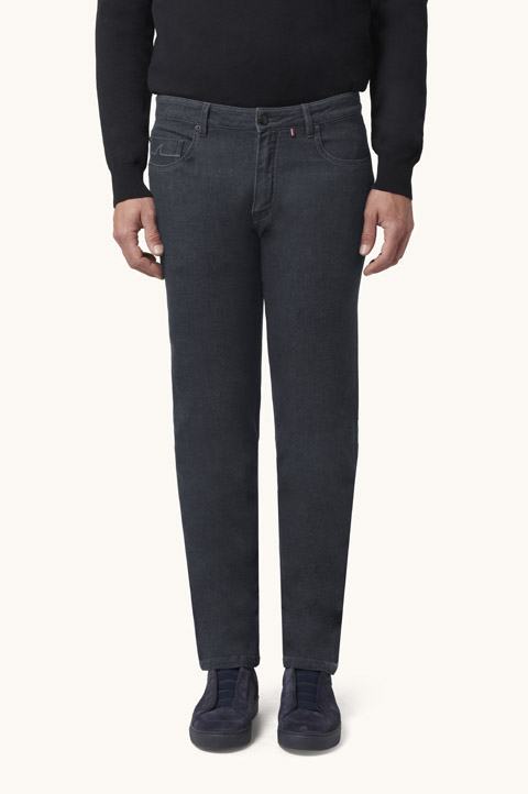 Varese Black Rivet Jeans