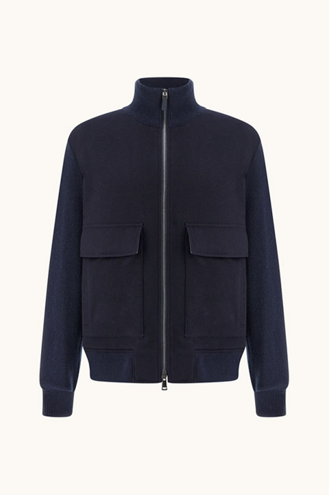 Aliseo Wool and Cashmere Blouson