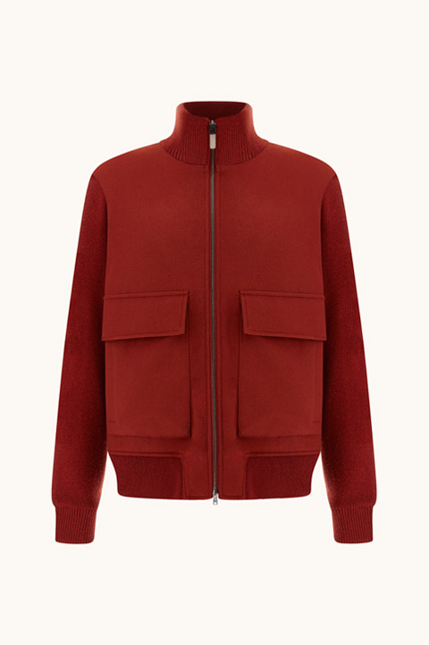 Aliseo Wool and Cashmere Blouson
