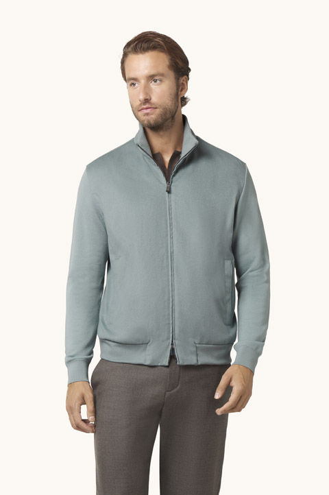 The Layover jacket in wool and cashmere 