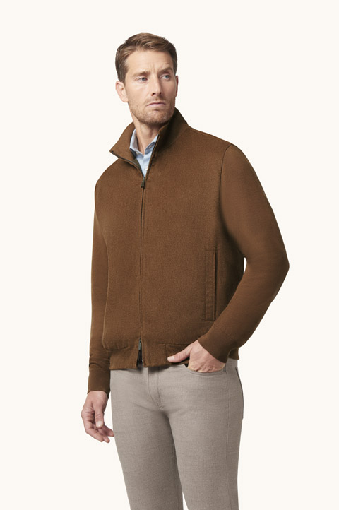 The Layover jacket aus Wolle und Kaschmir