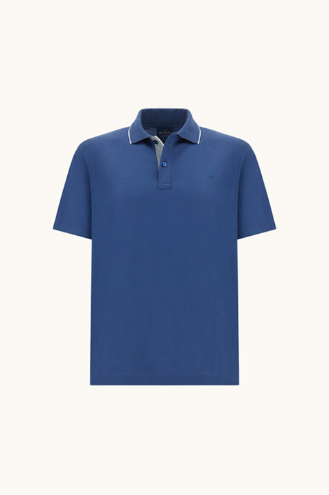 Poloshirt aus Aqua Touch Baumwolle