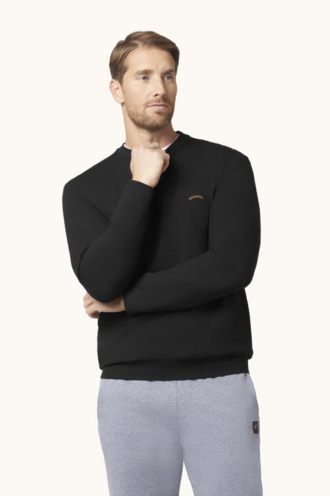 Sweat-shirt X-Soft en coton avec Moon Badge