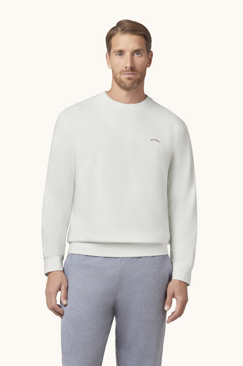 Sweat-shirt X-Soft en coton avec Moon Badge