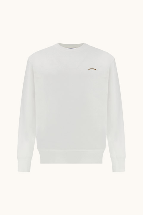X-Soft Cotton Sweatshirt with Moon Badge