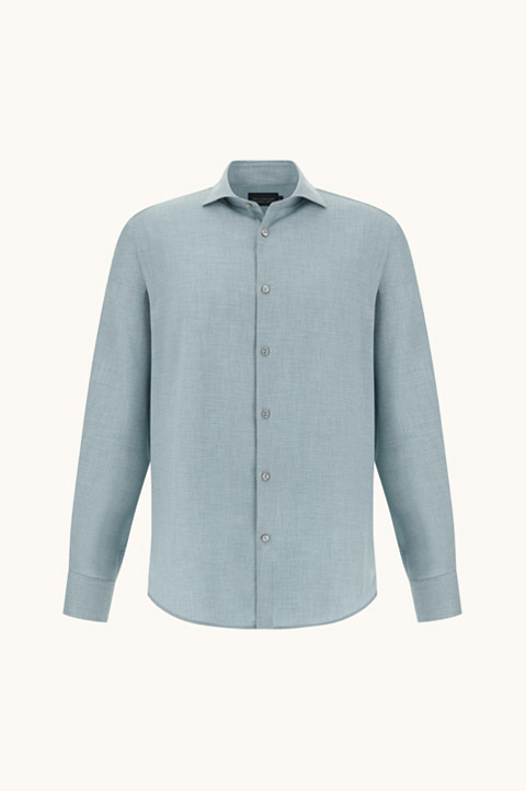 Camisa de algod&oacute;n y cashmere