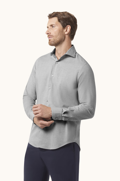 Camisa de franela de algod&oacute;n
