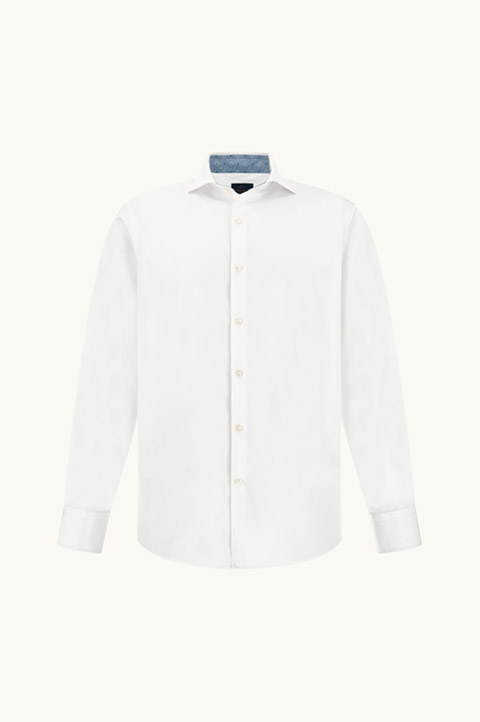 Camisa de popelina de algod&oacute;n