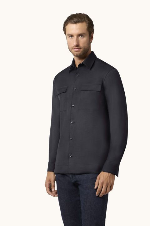Wool Overshirt