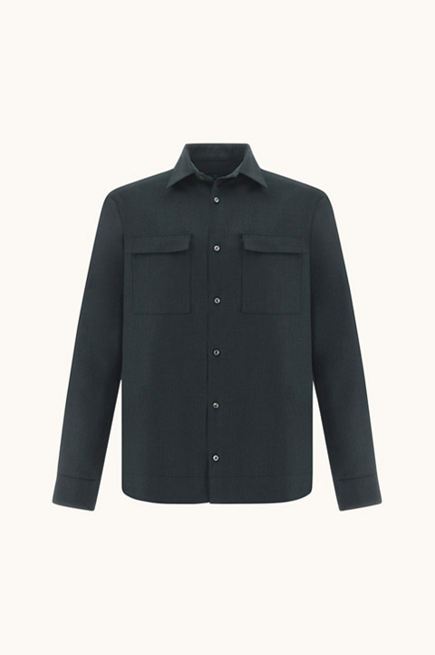 Sobrecamisa de lana