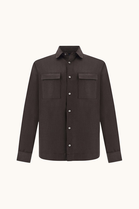 Sobrecamisa de lana