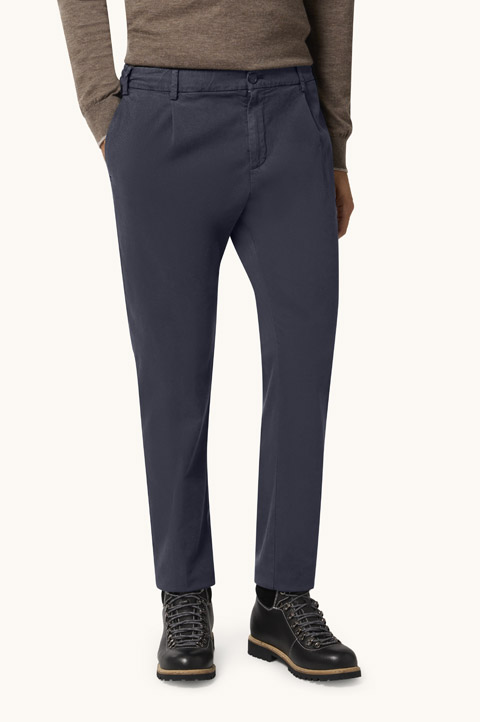 X-Soft Garment-Dyed Chino Trousers