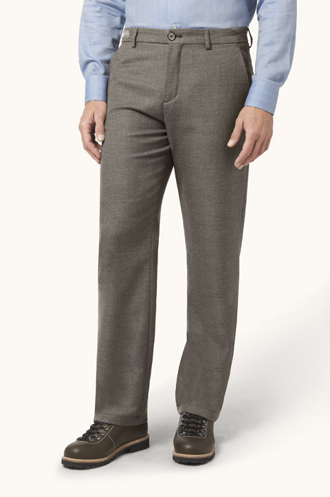 Bellagio Trousers in Wool Twill