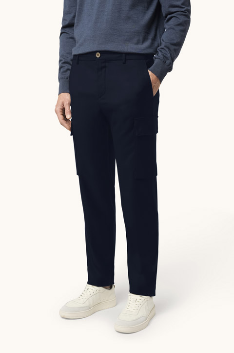 Lucca wool trousers