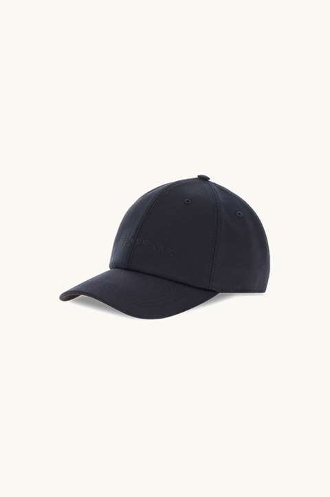 Wool baseball cap with embroidery