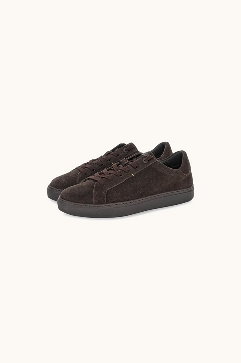 Suede sneakers