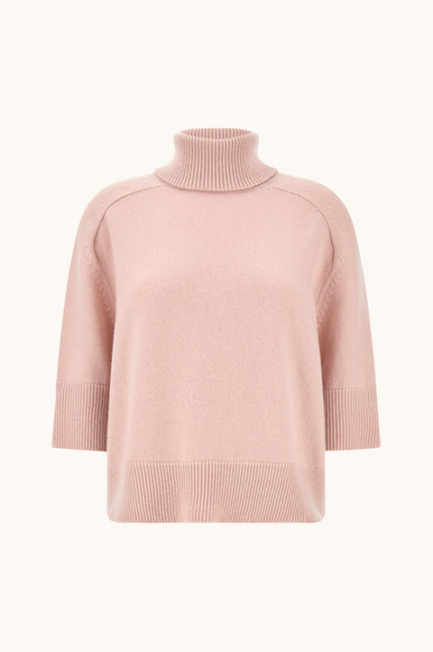 Wool and Cashmere Turtleneck Sweater