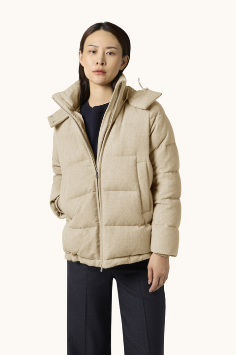 Cashmere Down Jacket