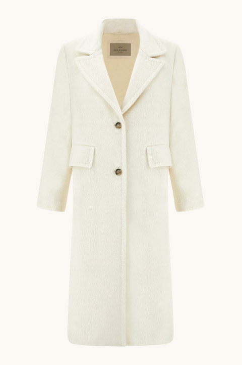 Wool and Baby Llama Coat