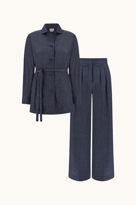 Jersely&reg; Overshirt and Trousers Set