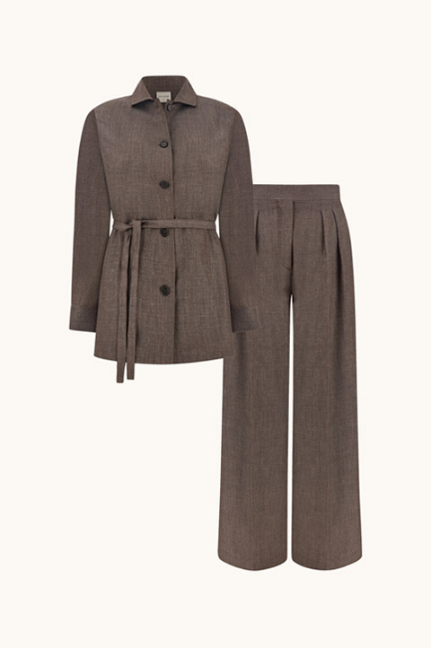 Jersely&reg; Overshirt and Trousers Set