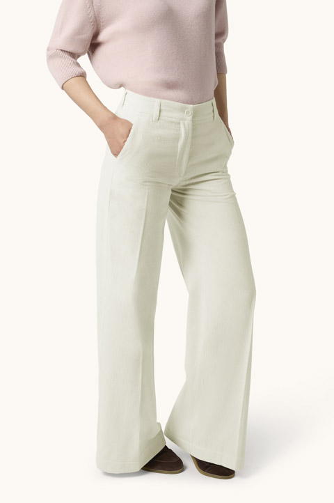 Velvet Palazzo Trousers