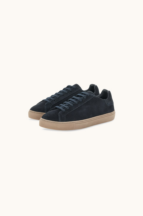 Suede sneakers