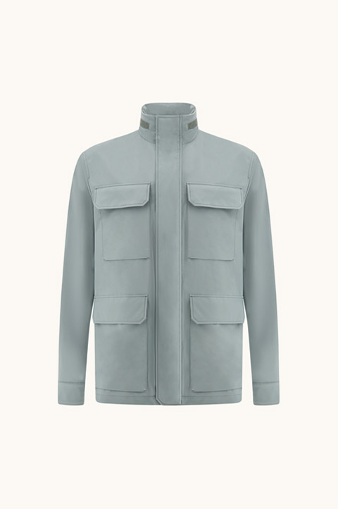 Typhoon&reg; Platinum Field Jacket with Suede Details