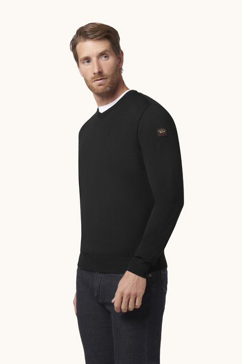 Pull col V en laine Merino Cool Touch 4.0