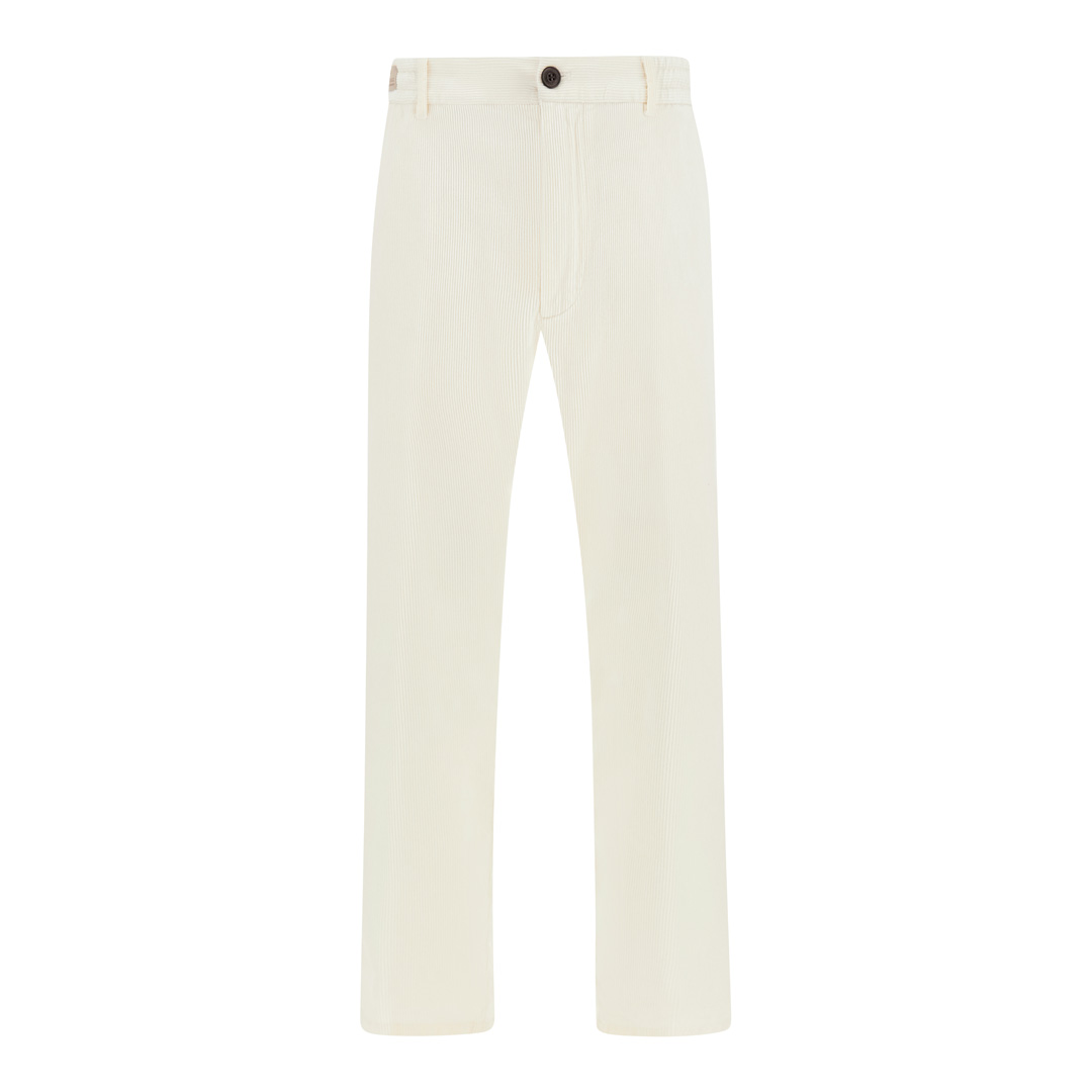 Paul & Shark , Chinos, Male, Beige, 2XL, Beige Cotton Modal Trousers - Image 2